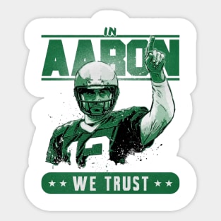 Aaron Rodgers Green Bay Trust Sticker